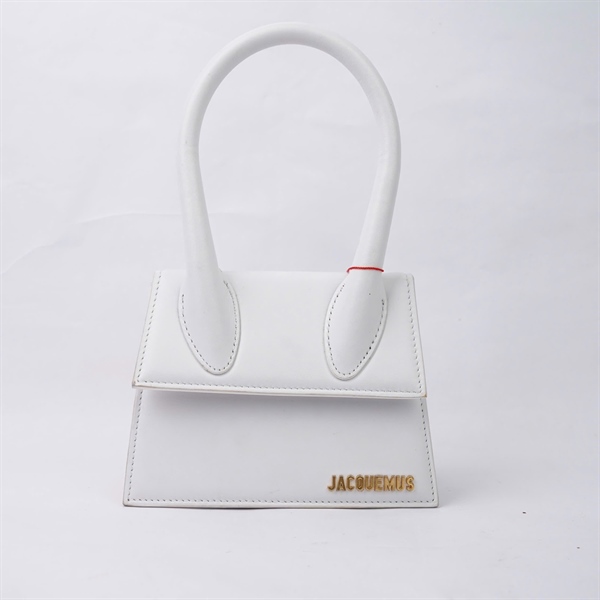 Túi Jacquemus trắng sz18 KG+