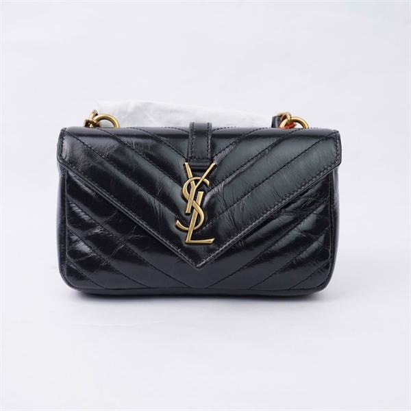 Túi YSL đen (YSL779430-0224) sz17 (LN) KG+