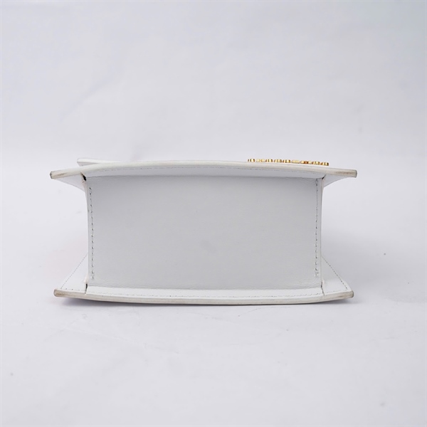 Túi Jacquemus trắng sz18 KG+