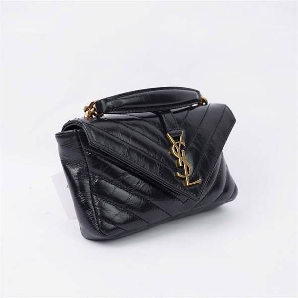 Túi YSL đen (TCT779430-0124) sz17 (LN) KG+