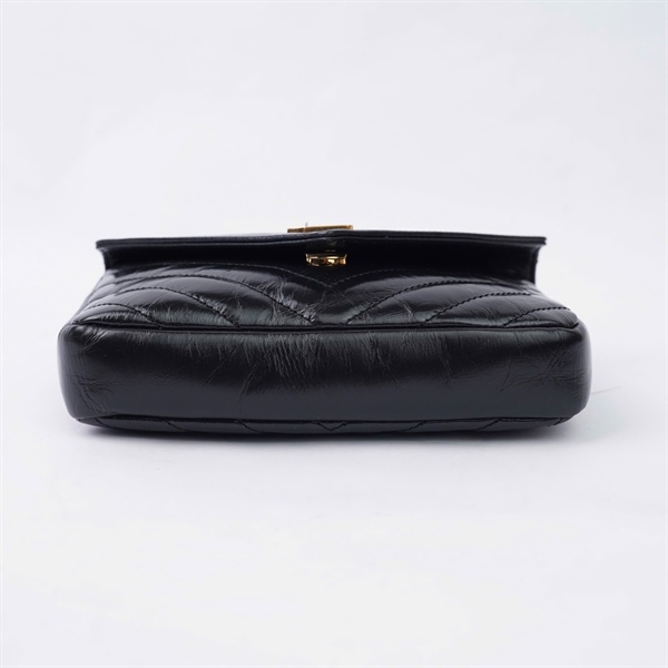 Túi YSL đen (YSL779430-0224) sz17 (LN) KG+