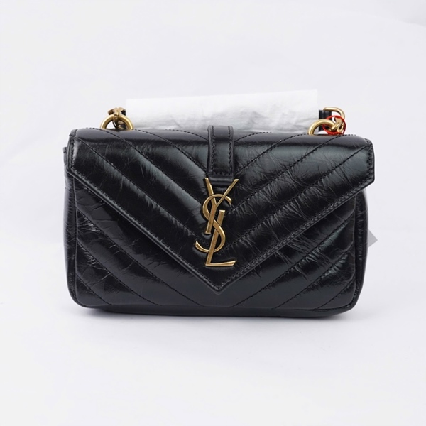 Túi YSL đen (YSL779430-0224) sz17 (LN) KG+