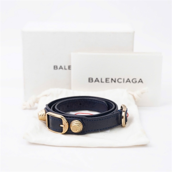 Vòng tay Balenciaga xanh đen KG+