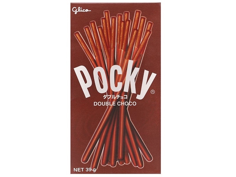 Bánh que Glico Pocky vị Double chocolate hộp 39g