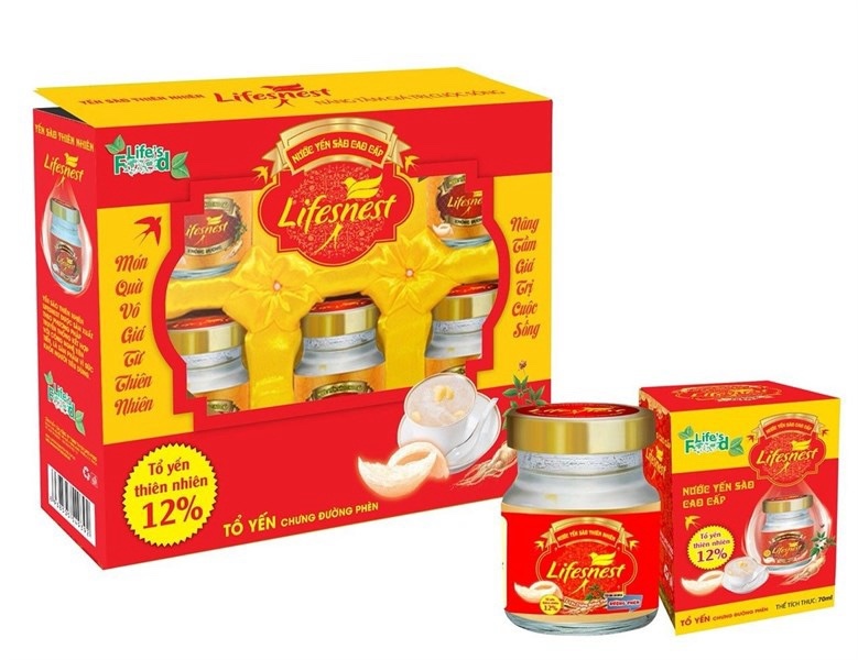 Yến sào cao cấp lifes nest có đường 420ml