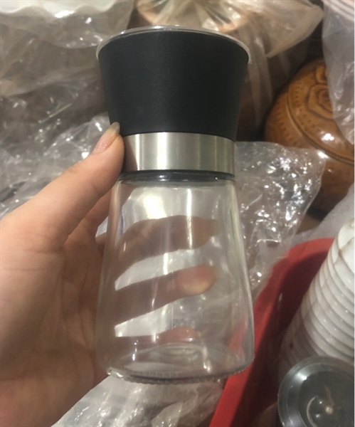 Lọ xay tiêu nắp tay vặn