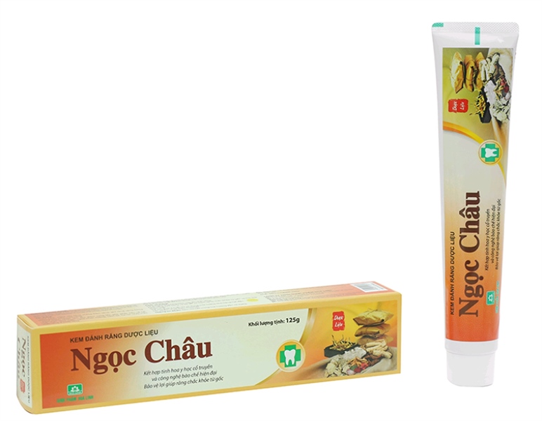 Kem đánh răng Ngọc Châu 125g - Hoa Linh