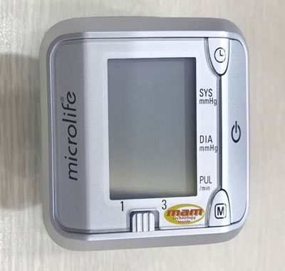 Máy đo huyết áp điện tử cổ tay BP 3BJ1- 4D công nghệ MAM