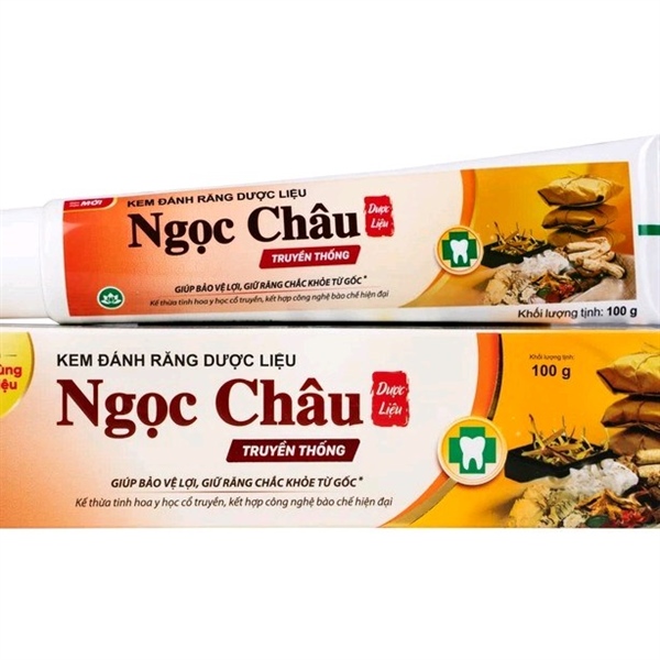 Kem đánh răng Ngọc Châu 100g - Hoa Linh