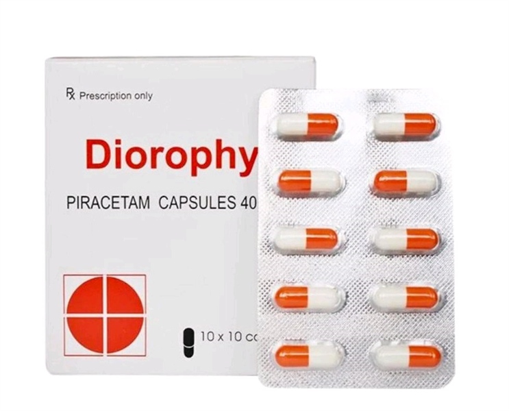 Piracetam 400mg (Diorophyl) (H*10vỉ*10viên) - India