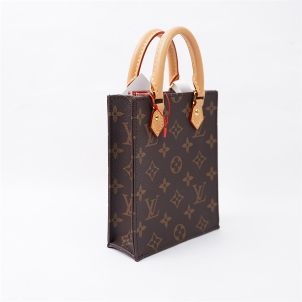 Túi LV Petit Sac Plat hoa nâu sz14 (A-T) KG+