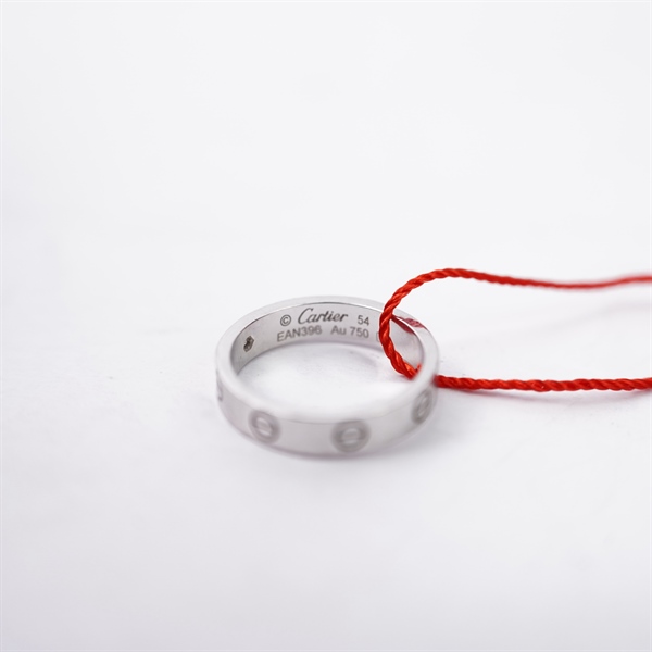 Nhẫn Cartier vàng trắng (EAN396) sz54 (A-T) KG+