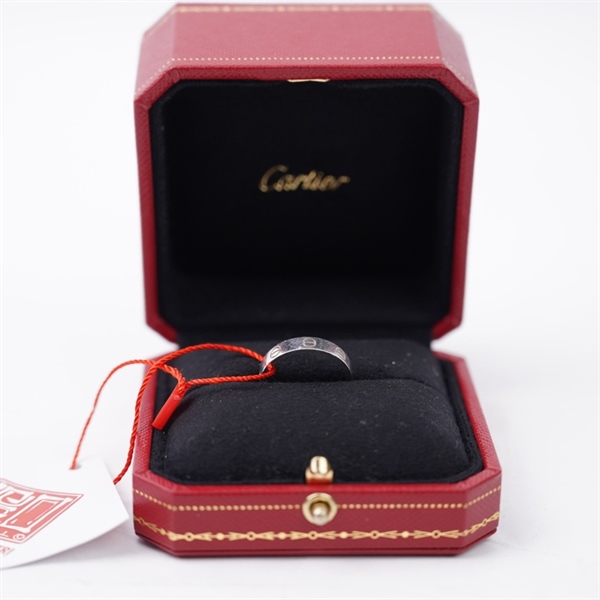 Nhẫn Cartier vàng trắng (EAN396) sz54 (A-T) KG+