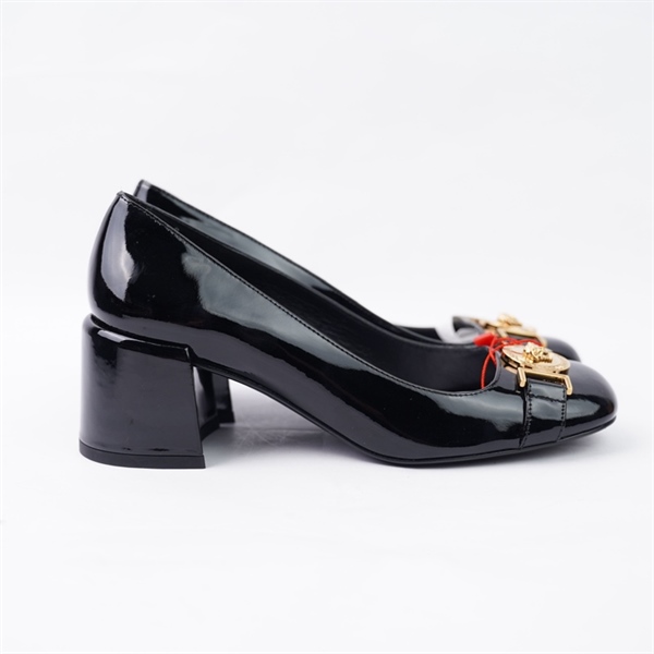 Giày Versace đen sz35 (A-T) KG+