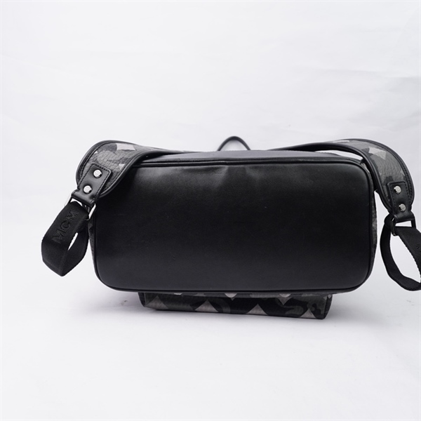 Balo MCM xám in họa tiết 33x15x40cm (A-T) KG+