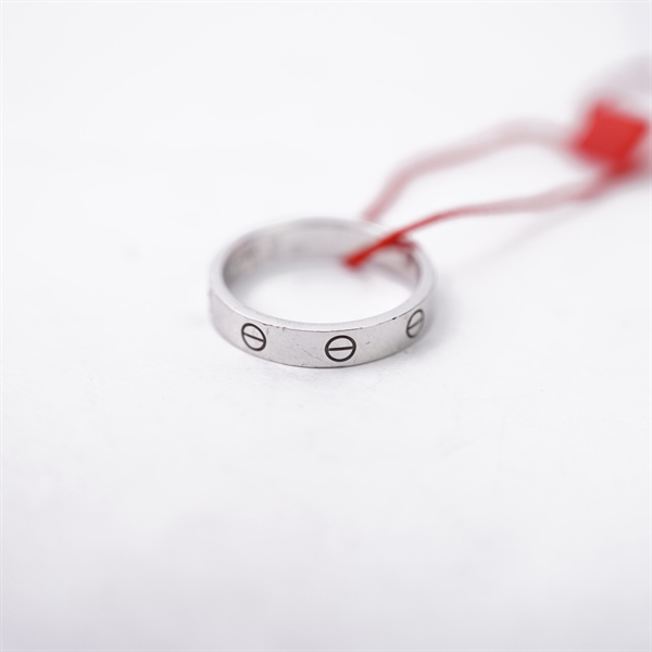 Nhẫn Cartier bạc (FAN573) sz59 (A-T) KG+