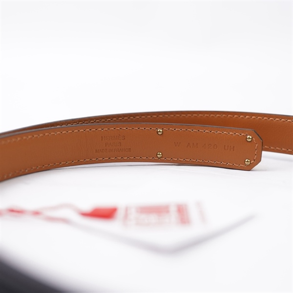 Thắt lưng Hermes đen kèm ví 1,5x72cm (A-T) KG+