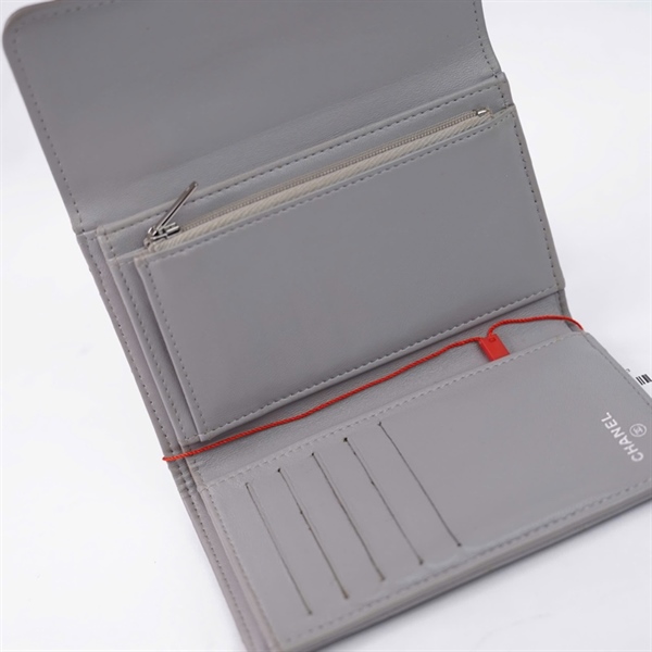 Ví Chanel xám gập 3 (31576712) +