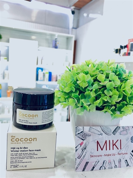 Mặt Nạ Cocoon Hồ Trợ Giảm Dầu Và MụnTừ Bí Đao 30ml