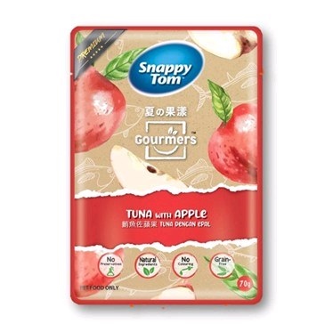 Pate Snappy Tom cao cấp vị Cá ngừ & Táo 70g