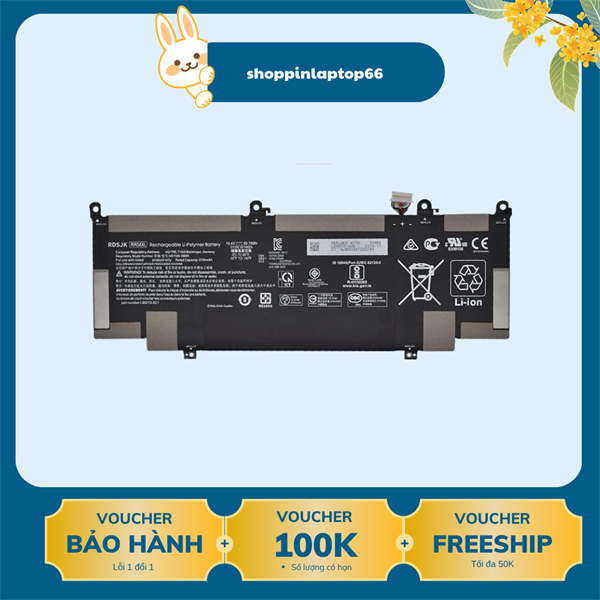 Pin Laptop HP Spectre X360 13-AW 13T-AW Model RR04XL (pin thay cell)
