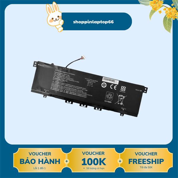 Pin Laptop HP Envy X360 13-AG 13M-AQ 13-AH 13-AR Model KC04XL (pin thay cell)
