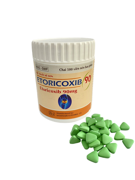 Etoricoxib 90mg khapharco (C/500v)