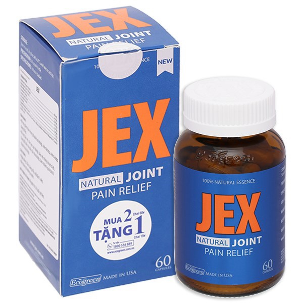 Jex natural joint (Lọ*60viên) - USA