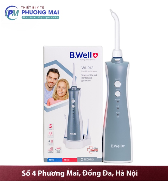 Máy tăm nước B.Well Model: WI-912 - Thụy sỹ