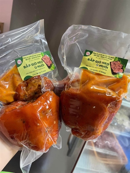 BẮP HEO Ủ MUỐI rút xương