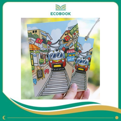 Combo Postcard Việt Nam trong tôi - ĐƯỜNG TÀU HN(Premium)