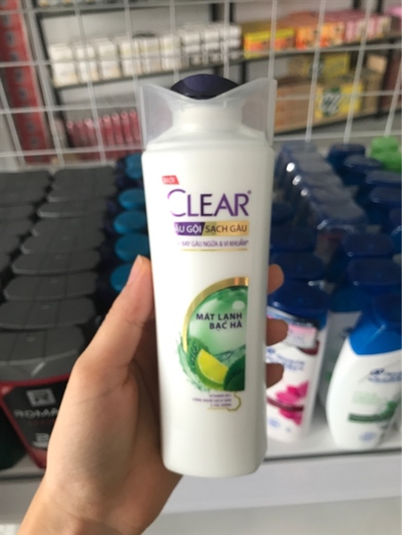 Dầu Gội Clear Bạc Hà 170G
