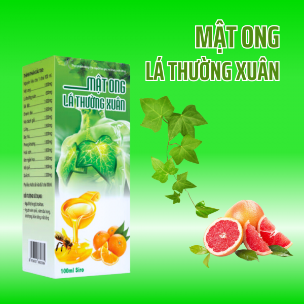 Mật ong lá thường xuân 100ml - Dược Liệu HN