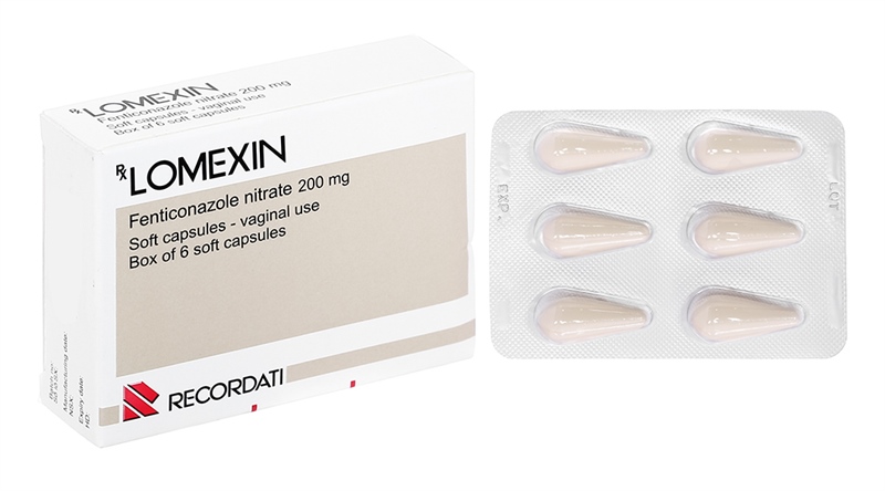 Lomexin 200mg (Fenticonazole nitrate) (Hộp*6*viên) - Italia