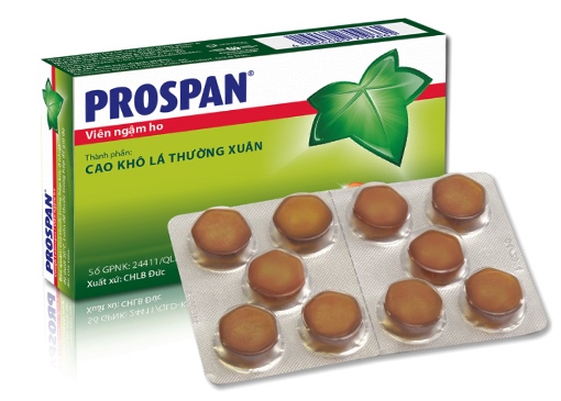 Viên ngậm ho Prospan cough Lozenges (H*2vỉ*10viên) - CHLB Đức