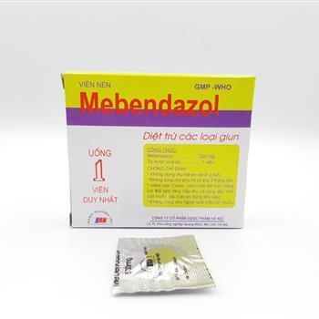 Mebendazol 500ng - Hà nội