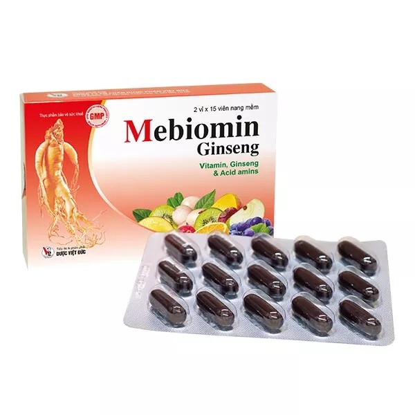 Mebiomin ginseng (H*2vỉ*15viên) - Gia Nguyễn