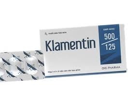 Klamentin 500/125 (Hộp3vỉ*4viên) - Hậu Giang