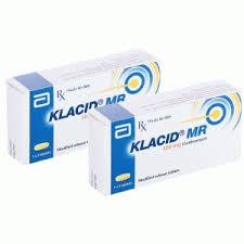 Klacid MR 500mg (Clarithromycin) (Hộp 1 vỉ x 5 viên) - Abbvie/ý