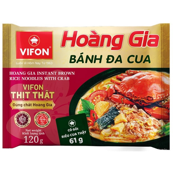 Bánh đa cua hoàng gia