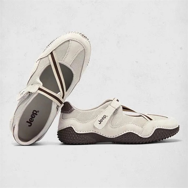 GIÀY JEEP MARY JANE FRENCH GREY