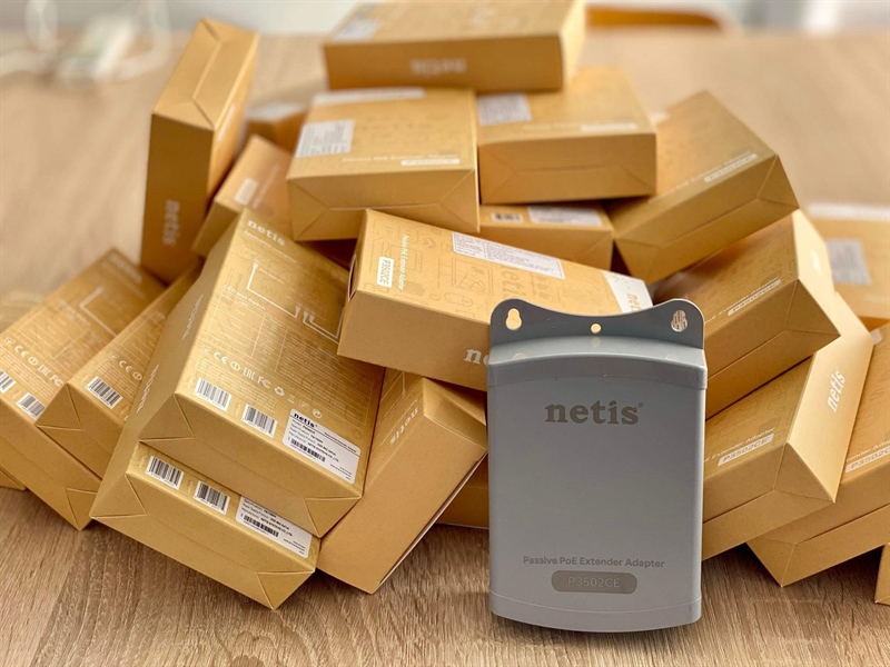 Chia Poe 1-2 Netis P3502CE - không cần cắm nguồn