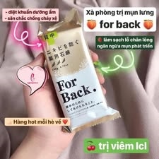 Xà Phòng Trị Mụn Lưng For Back