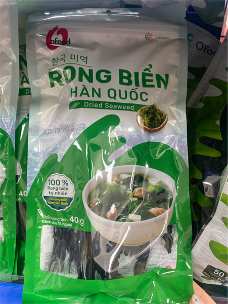 Rong biển nấu canh MW 40g