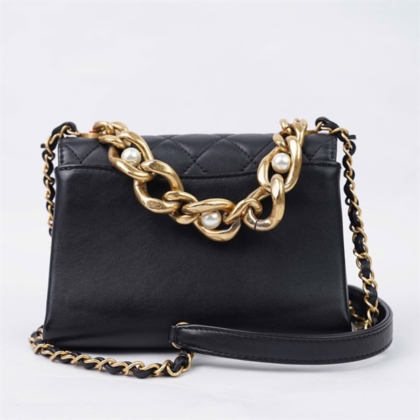 Túi Chanel Woc đen (PLANCPJG) sz17 KG+