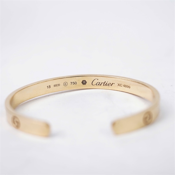 Vòng tay Cartier Love vàng đính kim (XC4899) sz18+