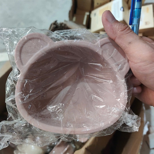 Bát ăn dặm Bát ăn dặm Happy Bear Tobe MS 3209