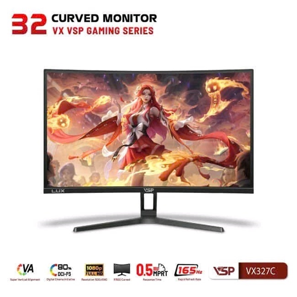 Màn hình 32in VSP 165Hz - VX327C Đen