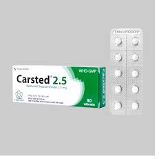 Thuốc Carsted 2.5 (Nebivolol 2,5mg) Fremed điều trị tăng huyết áp (3 vỉ x 10 viên)