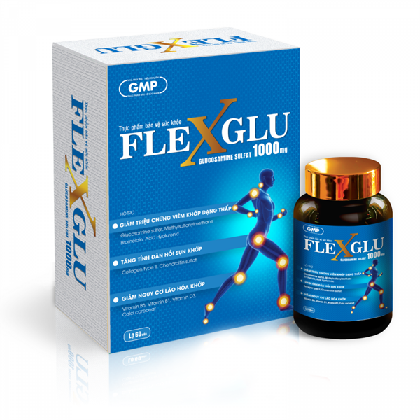 Flexglu – Hỗ trợ tăng tính đàn hồi, giảm nguy cơ lão hóa khớp